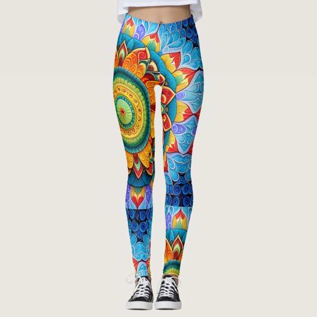 Hindu Helgdag Collection Leggings (Framsida)