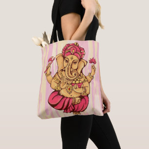 Hindu Lord Ganesha Gud Ganesh  Tygkasse
