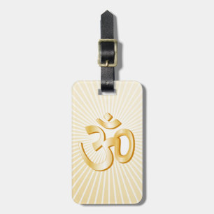 Hindu Om Symbol Bagagebricka