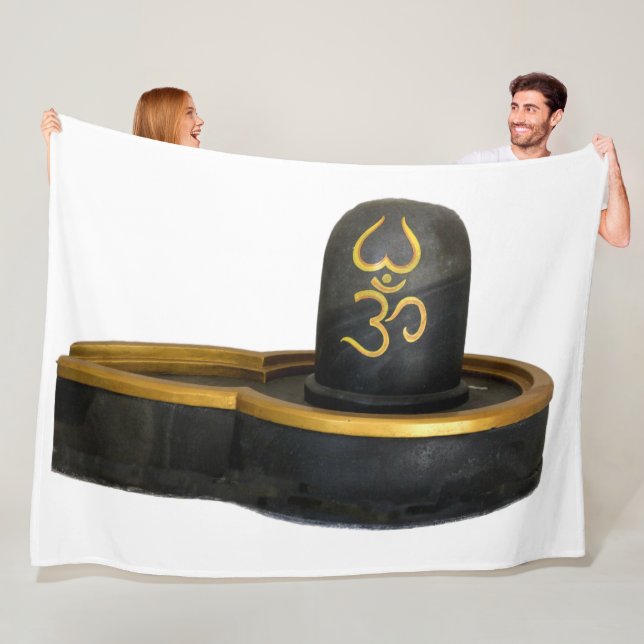 HINDU SHIVA FLEECEFILT (På plats)
