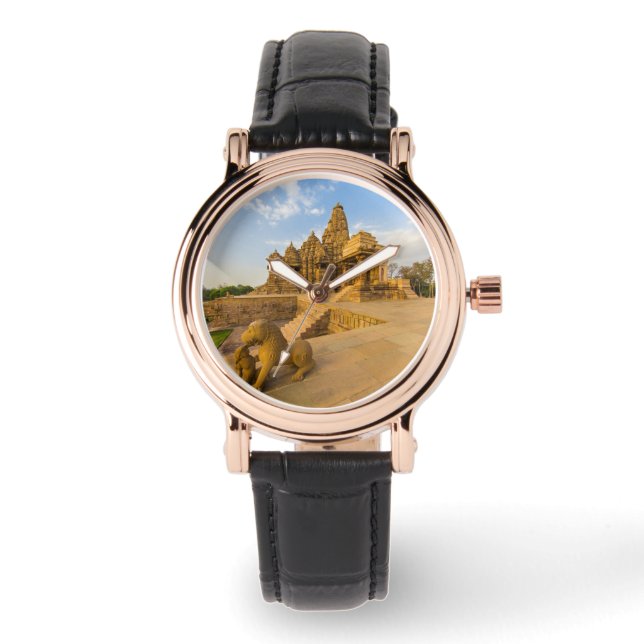 Hindu Temples i Khajuraho Armbandsur (Framsida)