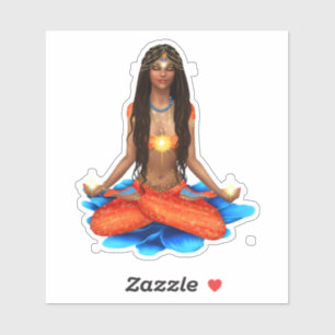 Hindu Yoga Peace Namaste Sticker Klistermärken