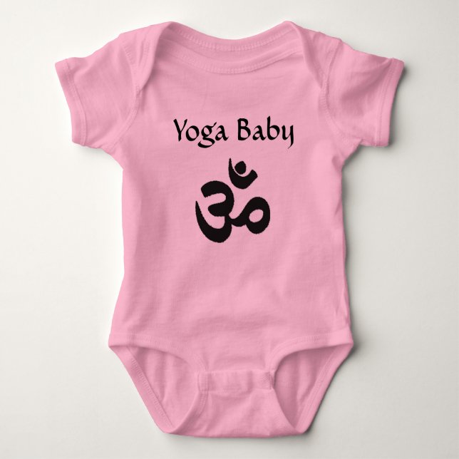 Hinduisk babyYoga T-shirt (Framsida)