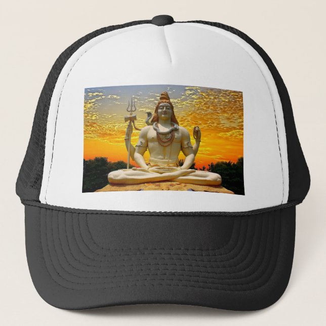 HINDUISK GUD FÖR SHIVA TRUCKERKEPS (Framsida)