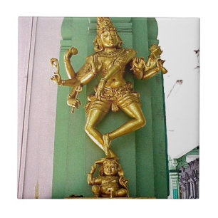 Hinduisk gud kakelplatta