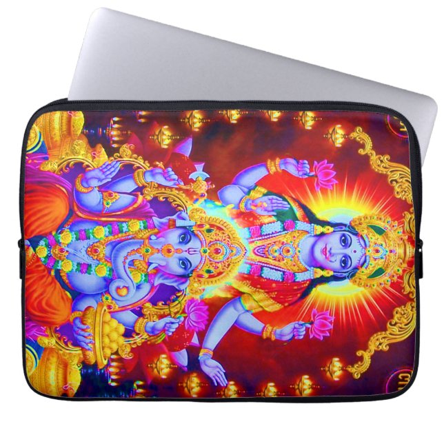 hinduisk gud laptop fodral (Framsidan)