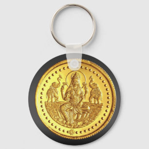 HINDUISK GUDINNA LAKSHMI NYCKELRING