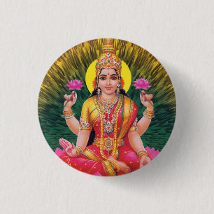 Hinduisk gudinna Saraswati Knapp