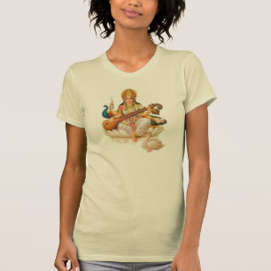 Hinduisk gudinna Saraswati, Tshirt T Shirt