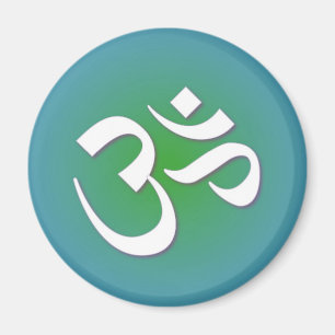 Hinduisk OM - Meditationsymbol Magnet