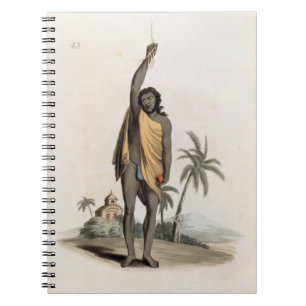 Hinduisk präst, pub. vid Edward Orme, 1804 Anteckningsbok