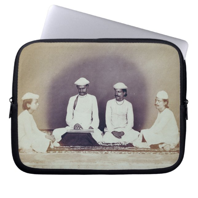 Hinduiska Brahmins i Delhi, 19th århundrade Laptop Fodral (Framsidan)