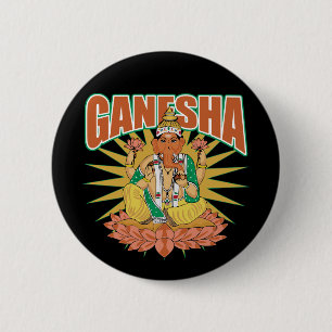 Hinduiska Ganesha Knapp