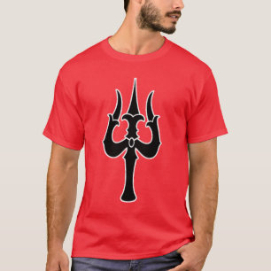Hinduiska Trishula Tee Shirt