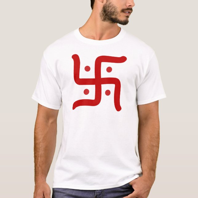 Hinduiskt hakkors tee shirt (Framsida)