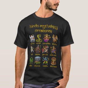 Hinduism Mytiska Varelser T Shirt