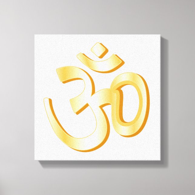 Hinduism Om Symbol Canvas Art (Framsida)