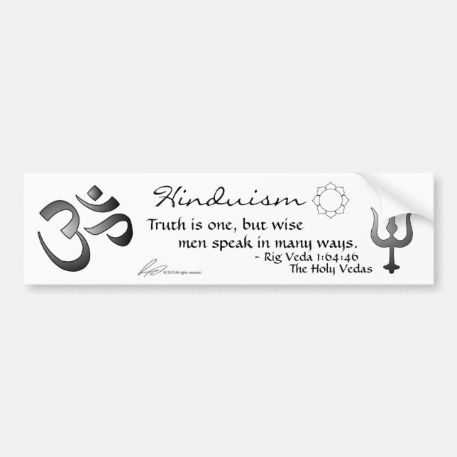 Hinduism - passagebildekal bildekal (Framsidan)