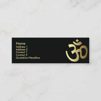 Hinduism - smala mini visitkort