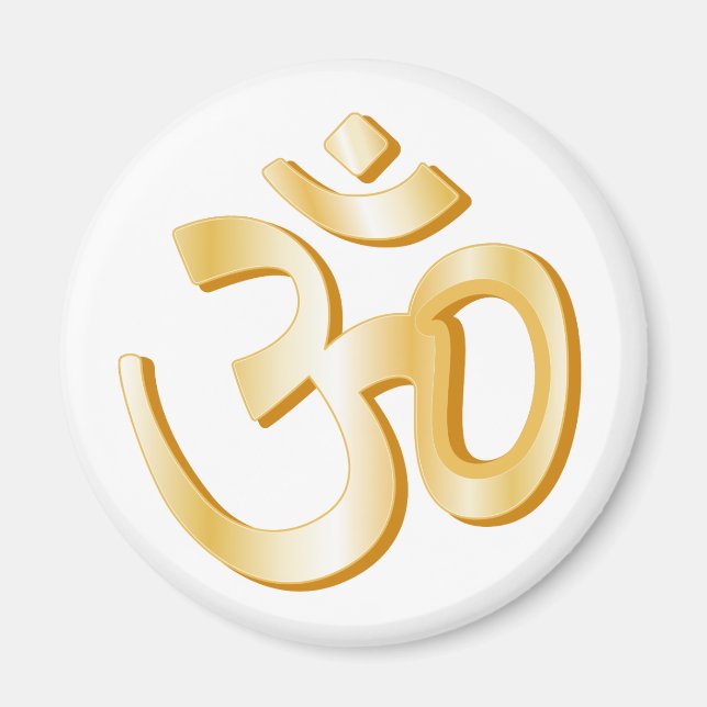 Hinduism Symbol Magnet (Framsidan)