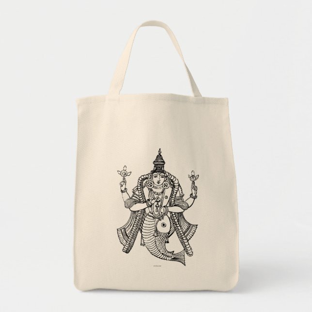 Hinduism: Vishnu Tygkasse (Framsidan)