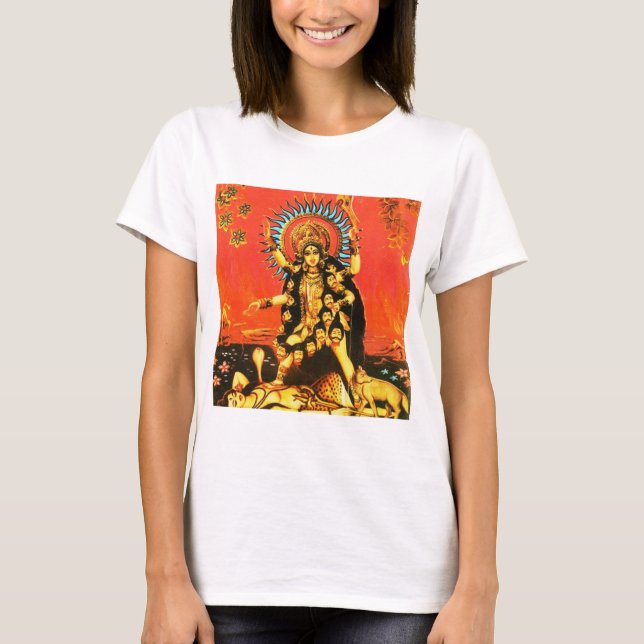 hinduKali5 T Shirt (Framsida)