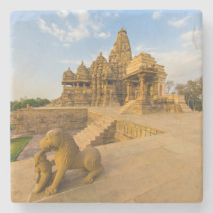 Hindutempel i Khajuraho Stenunderlägg