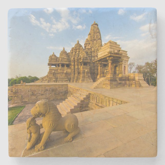 Hindutempel i Khajuraho Stenunderlägg (Framsidan)