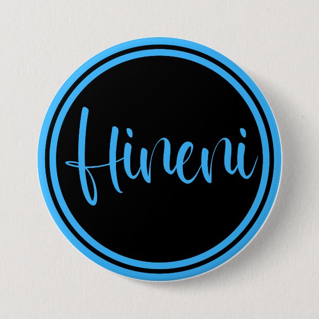 Hineni - Här är jag Knapp (Framsida)
