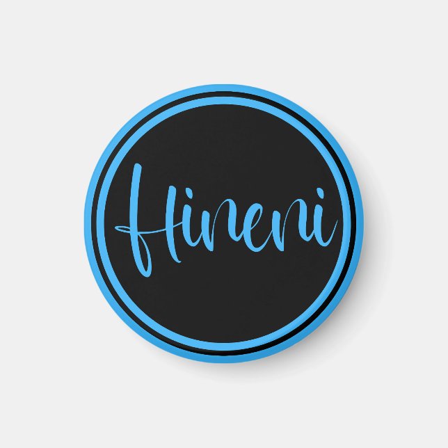 Hineni - Här är jag Magnet (Framsidan)