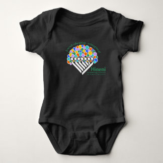 Hineni Learning Center Babies' Bodysuit - Svart T Shirt