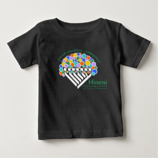Hineni Learning Center Babies' T-Shirt - Svart