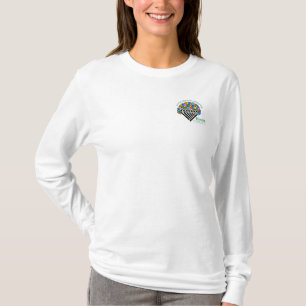 Hineni Learning Center Dam Långärmad Vit T Shirt