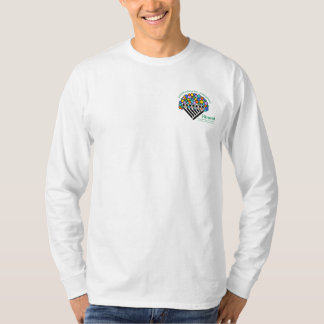 Hineni Learning Center Men's Long-Sleeve - White T Shirt