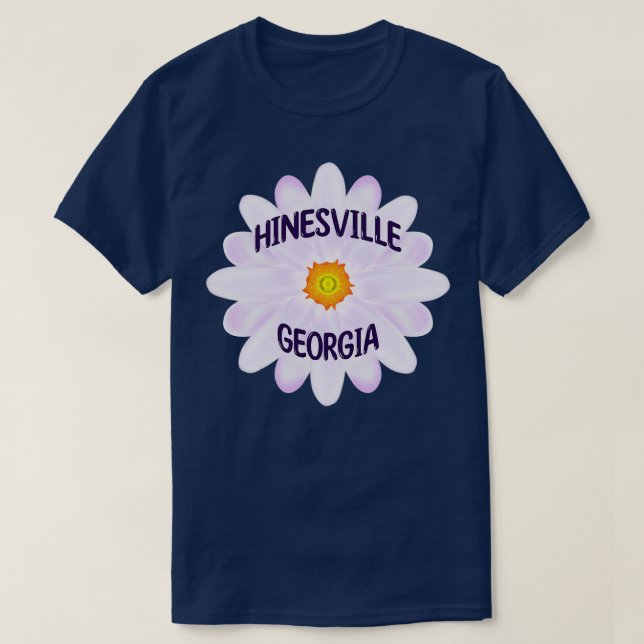Hinesville Georgia TShirt 4 T Shirt (Design framsida)