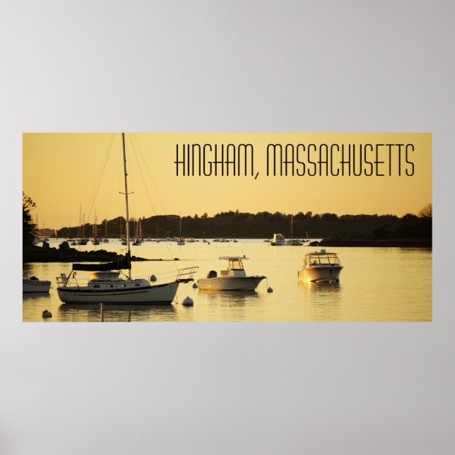 Hingham Massachusetts Poster (Framsidan)