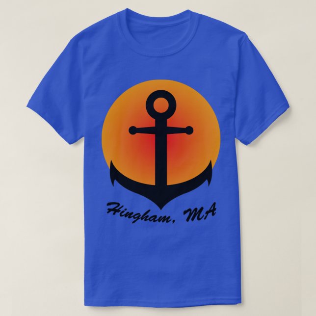Hingham Massachusetts T Shirt (Design framsida)