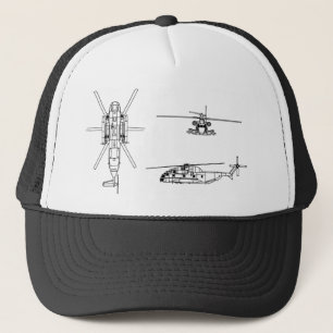 Hingst för hav CH-53 Truckerkeps