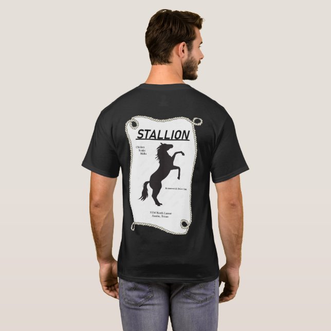 Hingst T Shirt (Hel baksida)