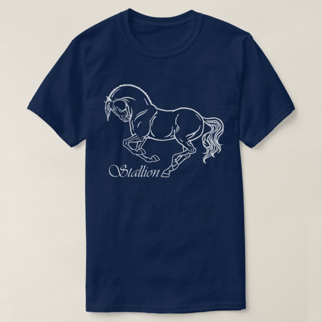 hingst tee (Design framsida)