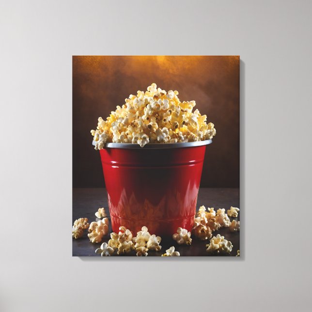 Hink Popcorn Canvastryck (Framsida)
