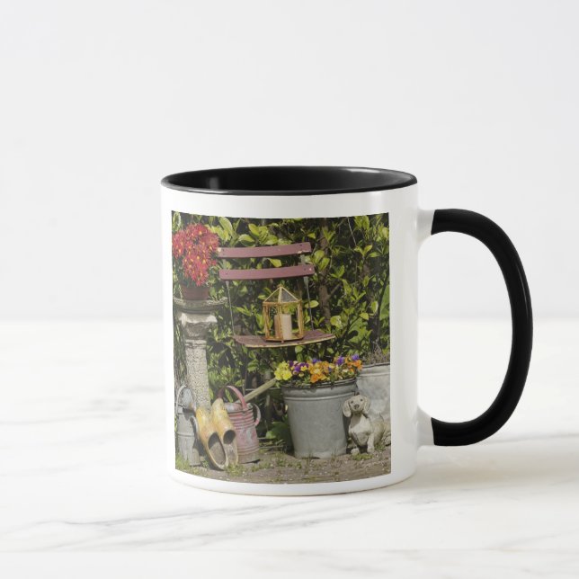 Hinkar, skor och blommor, Zaanse Schans, Mugg (Höger)
