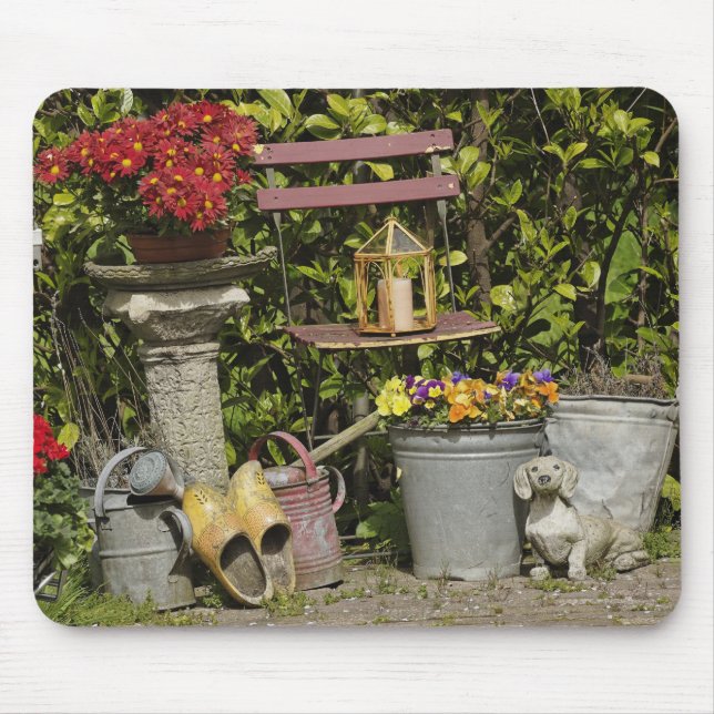 Hinkar, skor och blommor, Zaanse Schans, Musmatta (Framsidan)