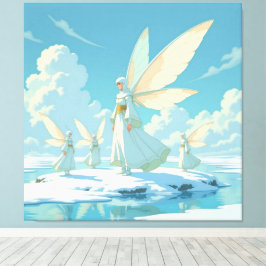 „Hinter der Eismauer – Das verborgene Reich“ Canvastryck