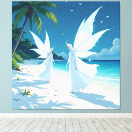 „Hinter der Eismauer – Das verborgene Reich“ Canvastryck