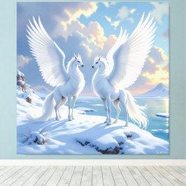 „Hinter der Eismauer – Das verborgene Reich“ Canvastryck