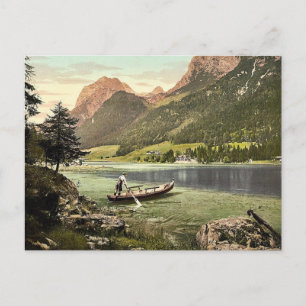 Hintersee, normalvy, övre Bayern, Tyskland vi Vykort