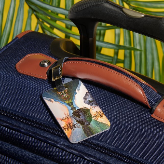 Hintersee Sjö, Bayern, Tyskland Bagagebricka (Framsida Insitu 1)