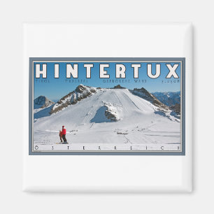 Hintertux - den Gefrorene trollspöet Magnet