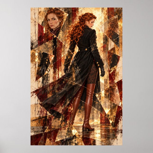 Hintons - Ember Reflection - Fullständig konsttryc Poster (Framsidan)